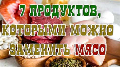 Альтернативные варианты и замены птичьего мяса в рационе обогащенных белком диет