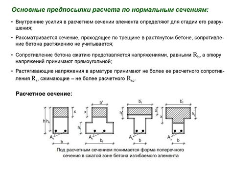 Анализ основных проблем при расчете изгибаемых элементов