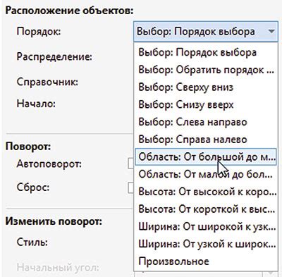 Важность порядка расположения объектов