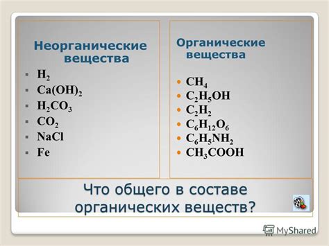 Вещества и их структура