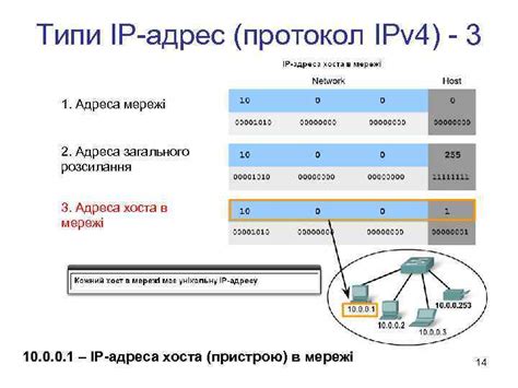 Виды IP-адресов и их назначение