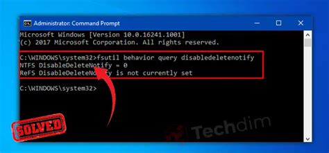 Влияние включения Ntfs disabledeletenotify 0