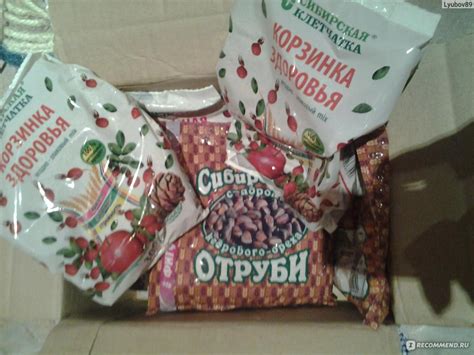 Выбор правильных продуктов для посылки