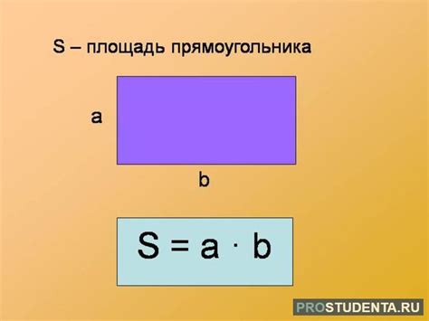 Геометрическое понятие и формула расчета площади