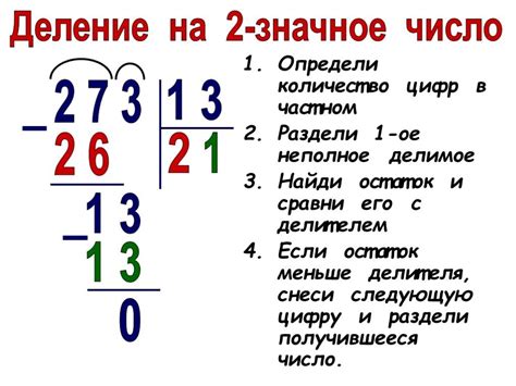 Деление числа на 3