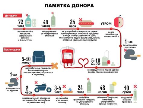 Донорство крови: необходимая подготовка