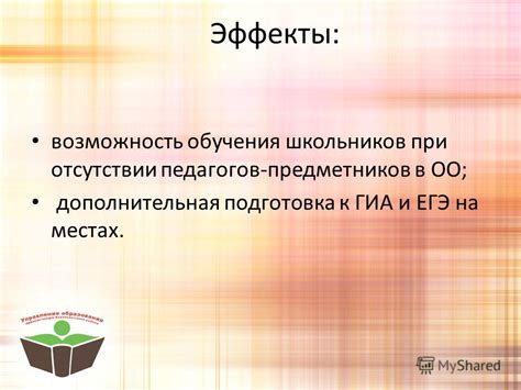 Дополнительная подготовка для педагогов