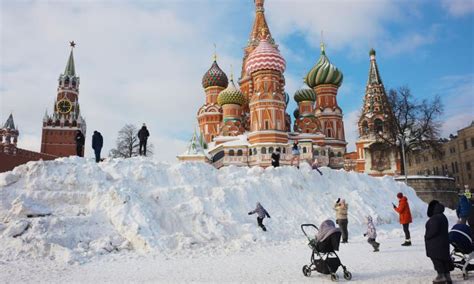 Зимние особенности московского климата