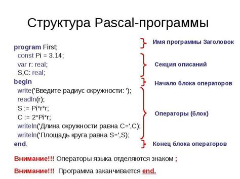 Значение знака ":=" в языке программирования Паскаль