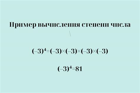 Значение отрицательного числа в 0 степени