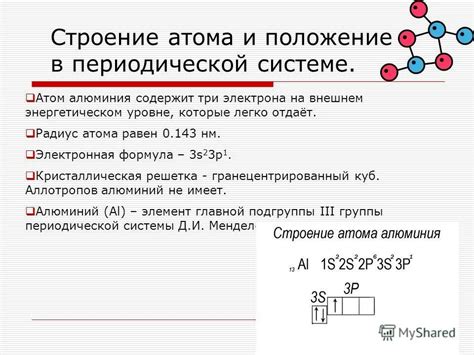 Значение энергетического уровня в химии