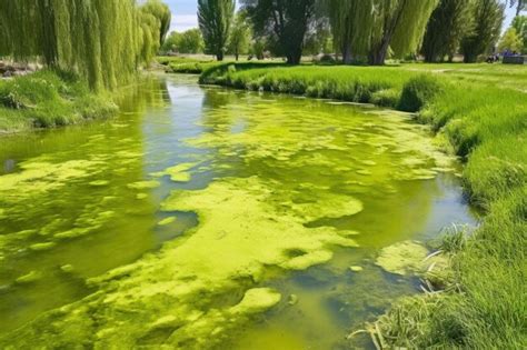 Избыток водорослей и микроорганизмов