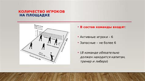 Инструкции по составлению команды: количество игроков