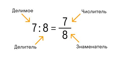 Интересные факты о делении дроби на 1