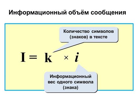 Информационный объем в сообщении размером 2 в 28 степени и его значение