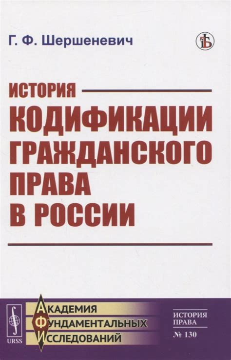 История изменений Гражданского кодекса в России