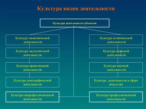 Какие бывают виды социально культурной деятельности?