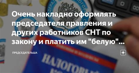 Какова процедура выборов председателя СНТ по новому закону?