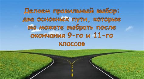 Как выбрать путь карьеры после окончания 9 класса