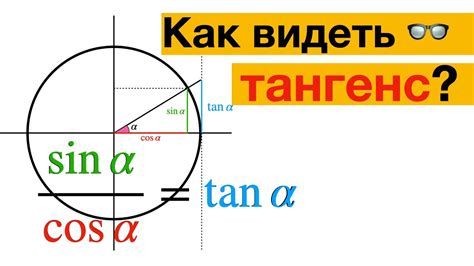 Как найти значение тангенса угла