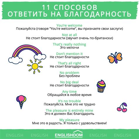 Как ответить на благодарность достойно