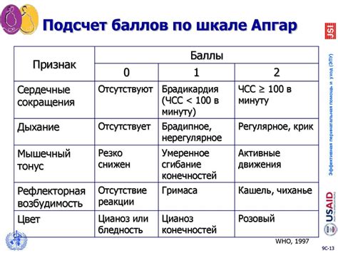 Как проводится оценка по апгар?