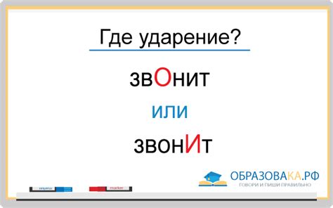 Как расставить ударение в слове "звонит"?