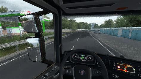 Как решить проблему с отсутствием дождя в Euro Truck Simulator 2