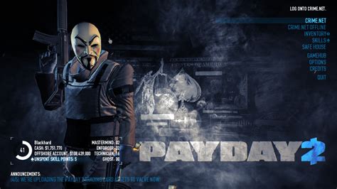 Как создать офшорный счет в Payday 2