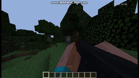 Крафтинг патронов в моде Modern Warfare в Minecraft