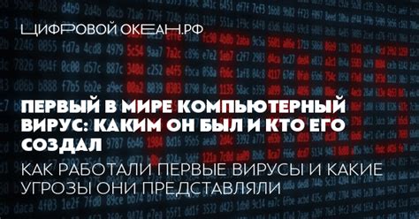 Кто создал вирус: краткий обзор