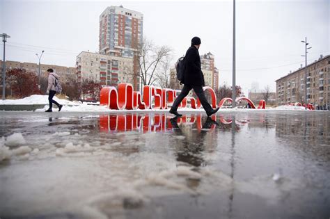 Ледяной дождь в Москве