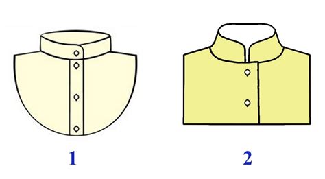 Материалы воротников