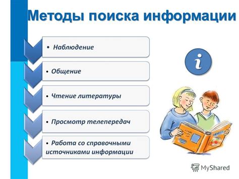 Методы поиска ответов