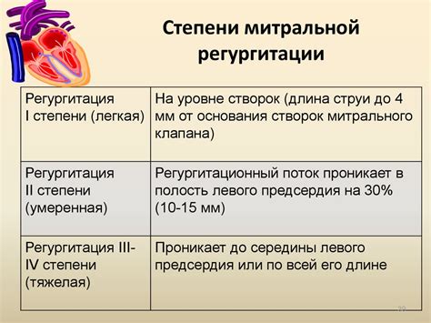 Митральная регургитация 0 1 степени: что это такое и как проявляется