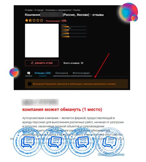 Модерация отзывов