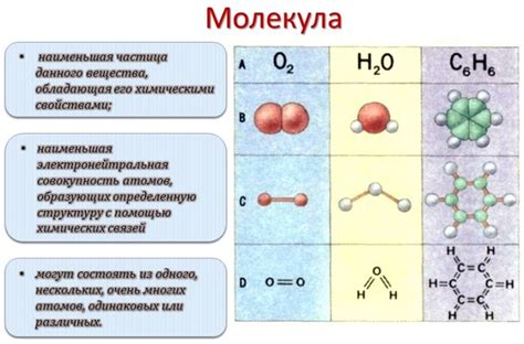 Молекула в физике: основные понятия и определение