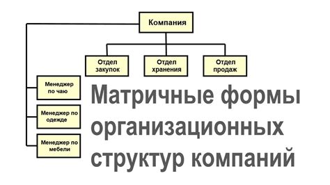 Необычные формы организационных структур