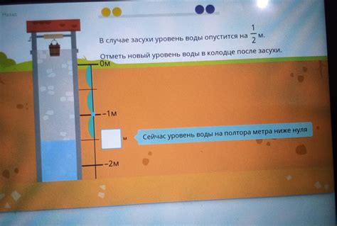 Неправильный уровень воды