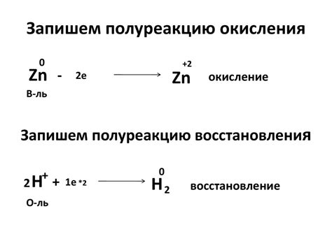 Окисление веществ