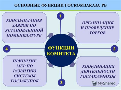 Основные функции Секретного комитета