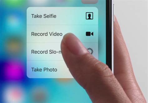 Основы 3D Touch: что это и как работает