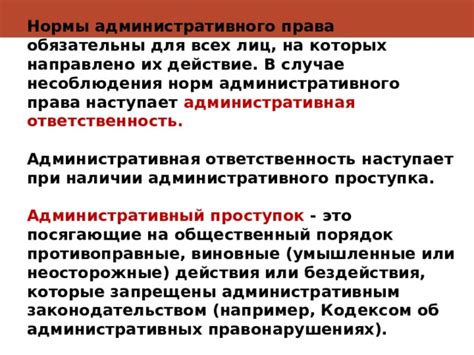 Ответственность исполнителя в случае несоблюдения правил