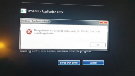 Ошибка при запуске приложения 0xc0000142: действия по исправлению