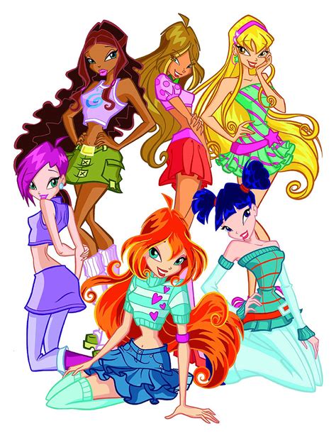 Персонажи игры Winx Club