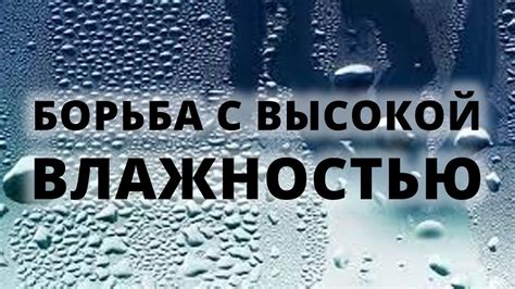 Повышенная влажность внутри банки