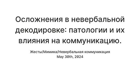 Показатель негативного влияния на коммуникацию