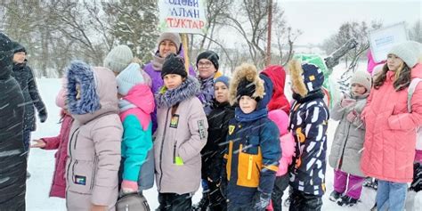 Популярная зимняя развлекательная программа