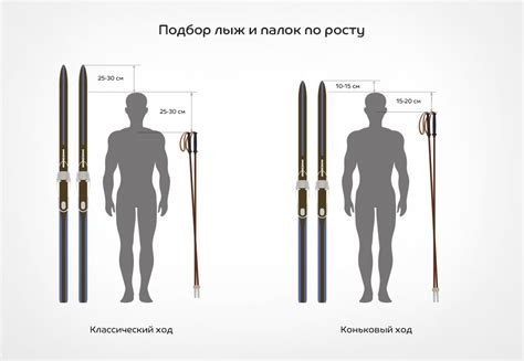 Правильная длина палок: как выбрать исходя из роста?