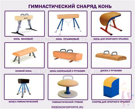 Предметы и оборудование в спортивной гимнастике